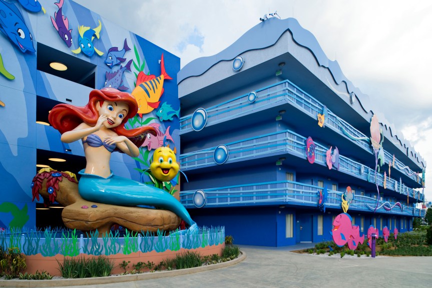 Ariel's "Part of Your World" at Disney's Art of Animation Resort